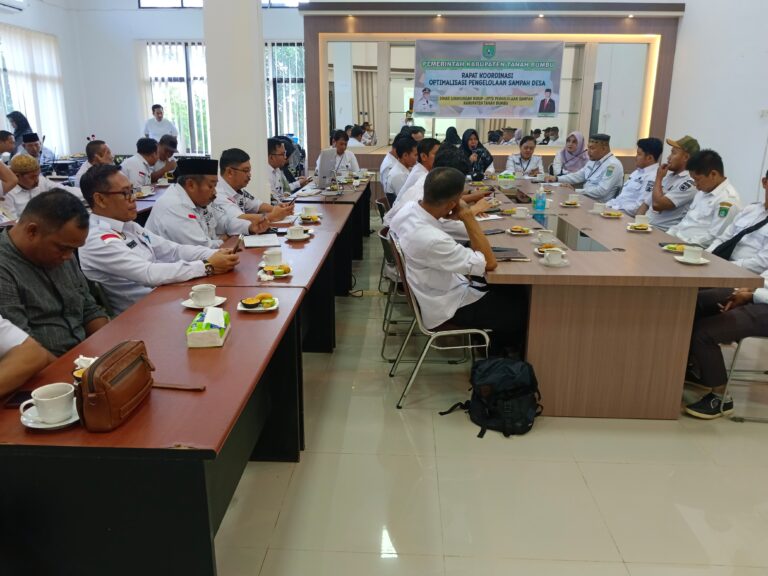 DLH Tanah Bumbu Gelar Rakor Pengelolaan Sampah Skala Desa