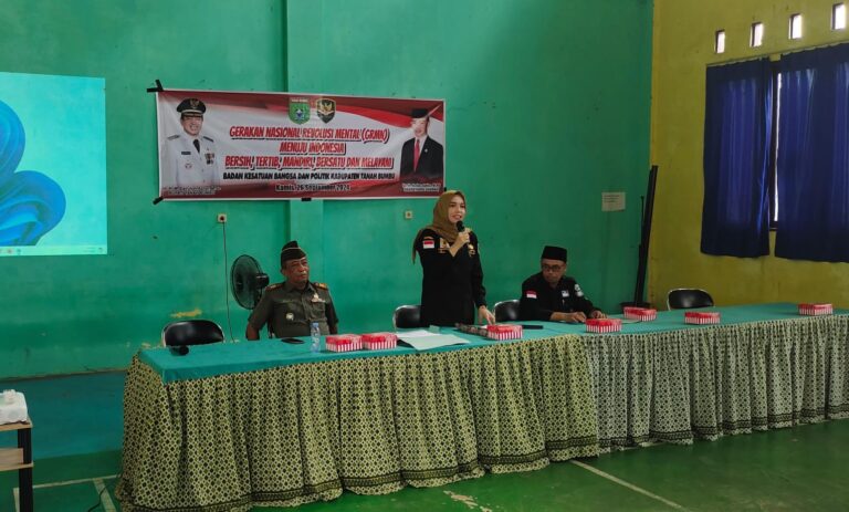 Bakesbangpol Tanah Bumbu Gelar Sosialisasi Gerakan Nasional Revolusi Mental