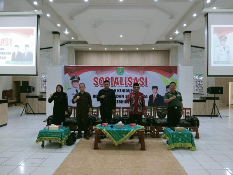 Bakesbangpol Tanah Bumbu Gelar Sosialisasi Gerakan Indonesia Bersatu Dalam Kebhinekaan
