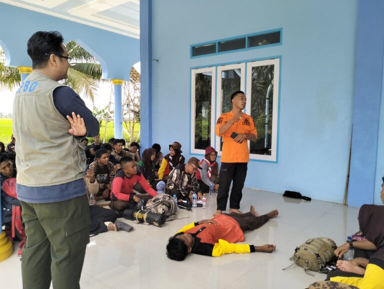 BPBD Tanah Bumbu Bekali Pramuka Ilmu Kebencanaan