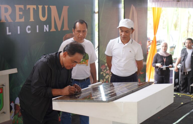 Resmikan Arboretum Batulicin, Bupati Zairullah: Kita Beri Nama Arboretum at-Ta’if