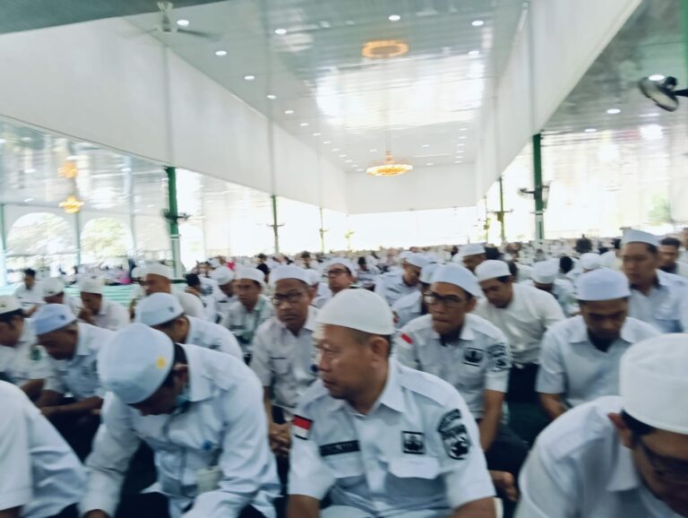 Sebelum Sholat Dhuha Berjamaah, Eryanto Rais : Kita Harus Memperbaiki Perencanaan dan Penganggaran