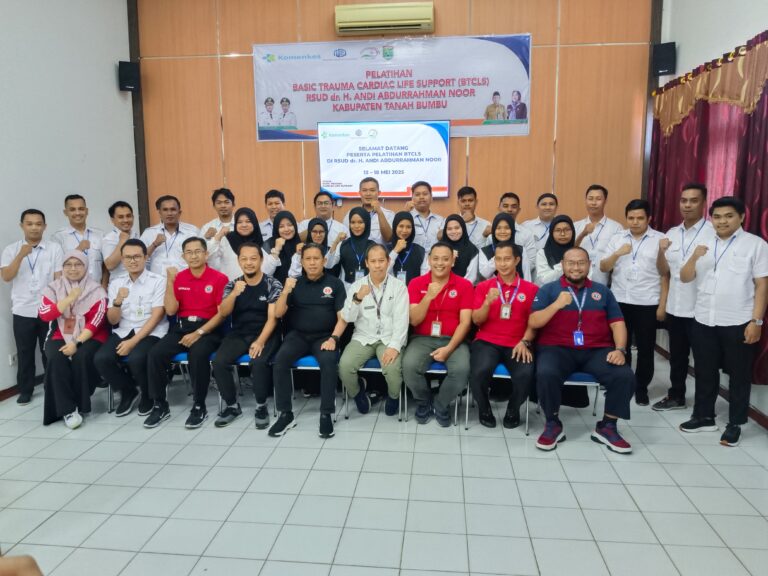 RSUD H. Andi Abdurrahman Noor Gelar Pelatihan BTCLS Tingkatkan Kompetensi Perawat