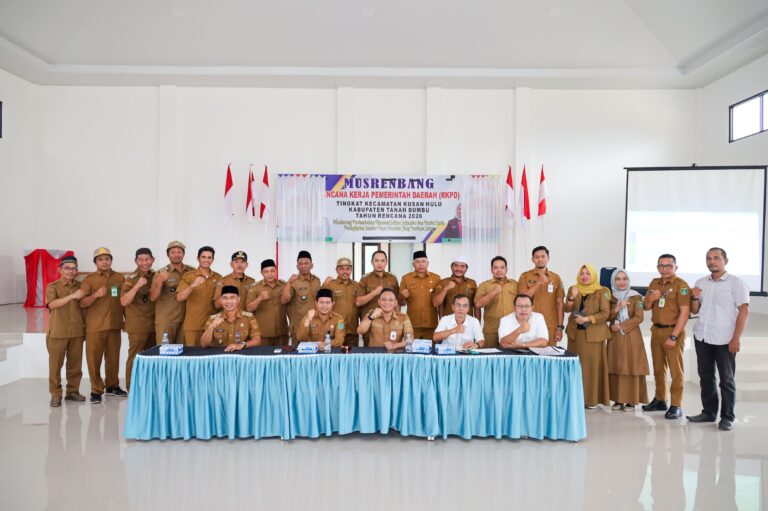Kecamatan Kusan Hulu Expose Pemetaan Usulan Perioritas Pembangunan Desa