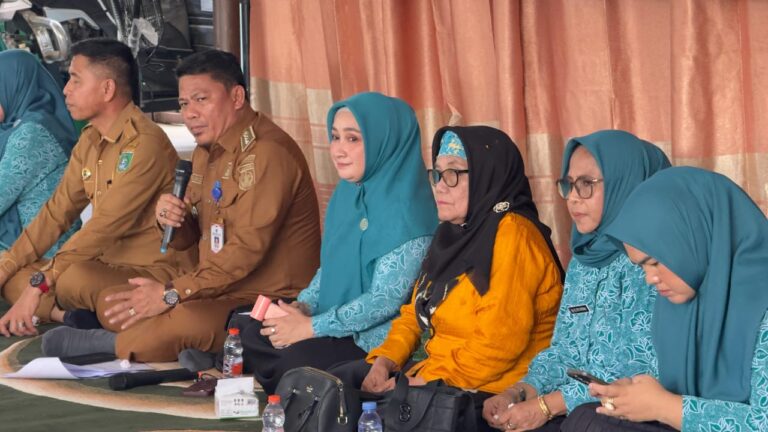 TP PKK Desa dan Kelurahan se-Kecamatan Simpang Empat Gelar Pertemuan Rutin di Desa Sejahtera