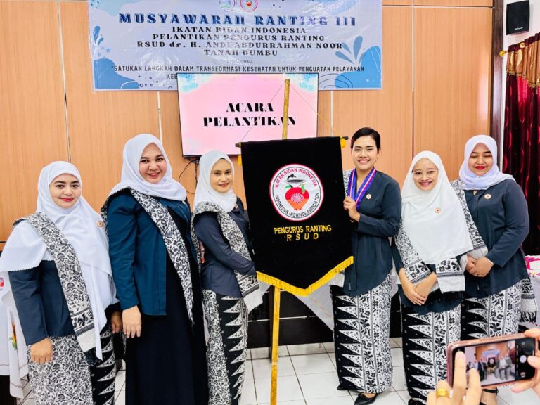 IBI Ranting RSUD Tanah Bumbu Gelar Musran III dan Pelantikan Pengurus Periode 2023-2028