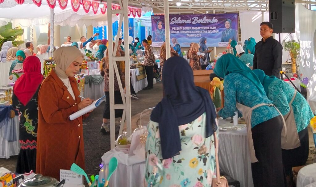 Raih Juara III Kategori Menu Keluarga Tingkat Provinsi Kalsel, Ketua TP PKK Kecamatan Sungai Loban : Bangga dan Bersyukur 3