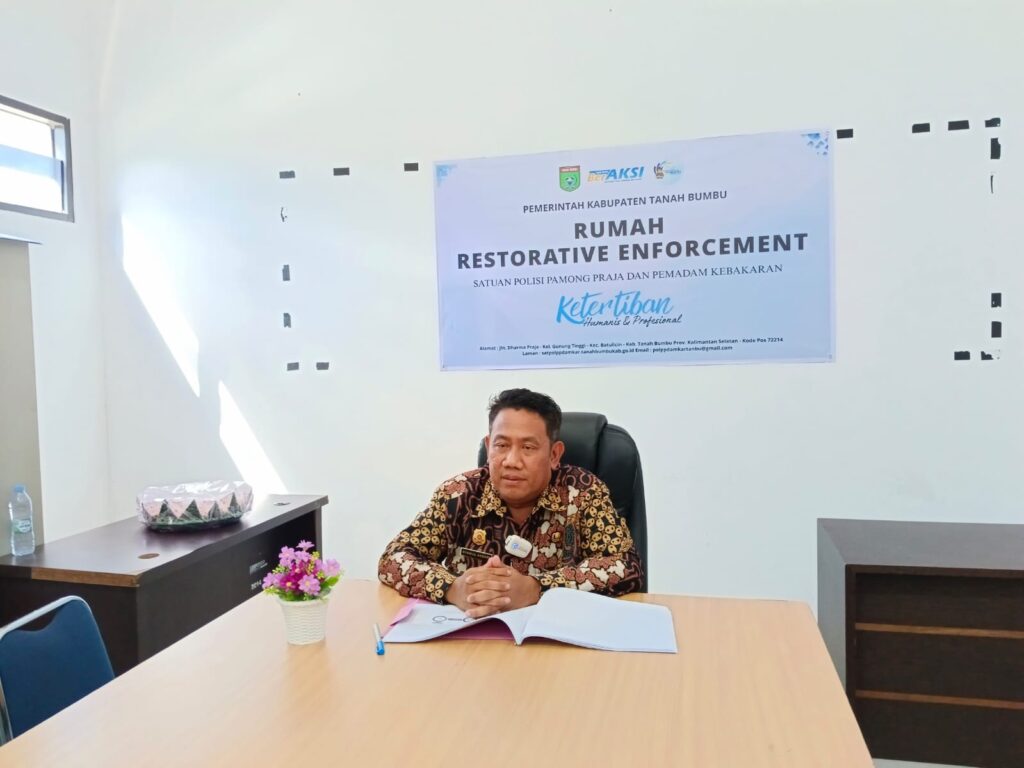 Kasatpol PP dan Damkar Tanah Bumbu, Syaikul Ansari : Tomi Siraja Menuju Ketertiban Humanis dan Profesional