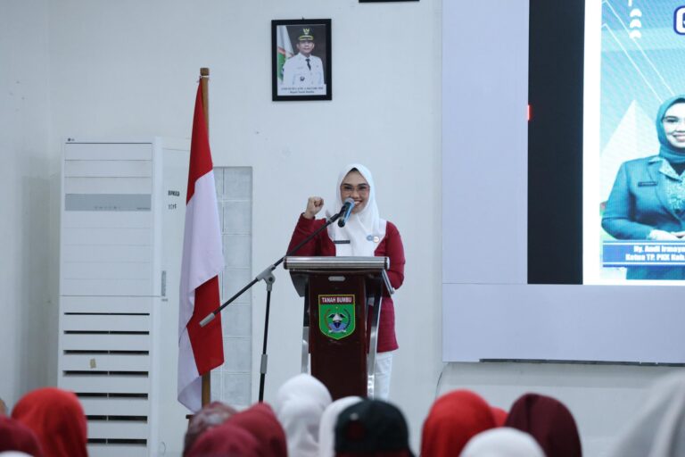 TP PKK Tanah Bumbu Gelar Germas, Warga Semakin Paham Cegah Stunting dan Hidup Sehat
