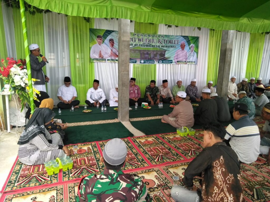 Masjid Attaqwa Desa Wiritasi Resmikan Bangunan Tempat Wudhu dan Toilet 2
