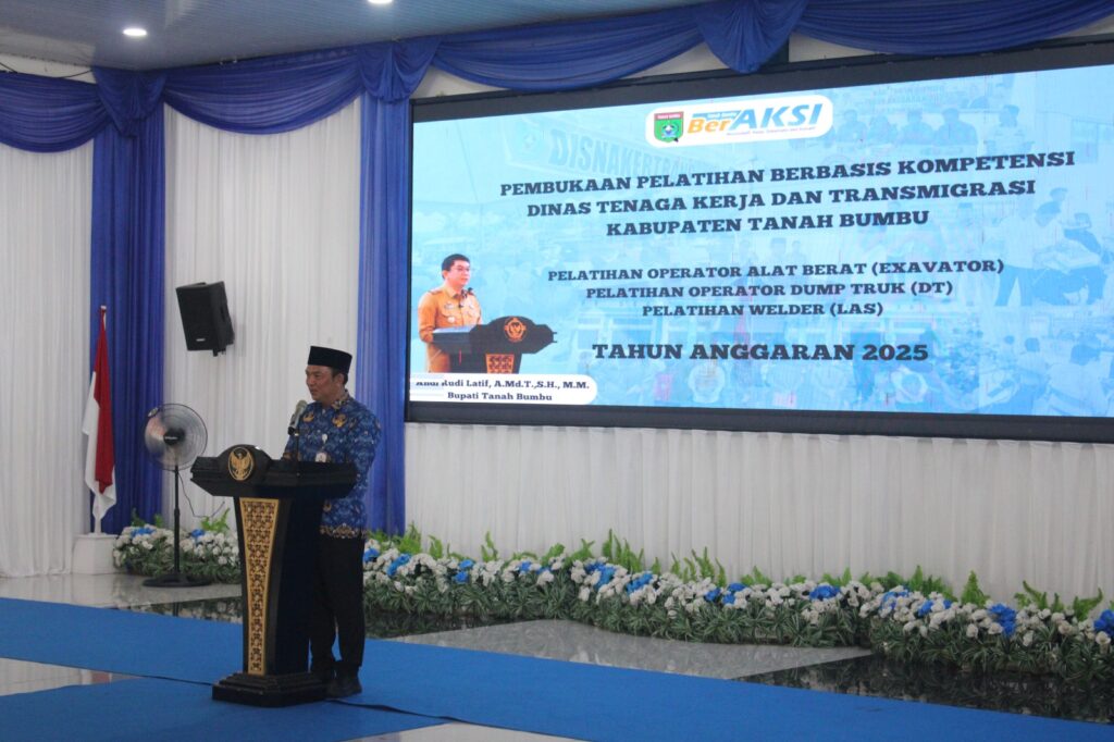 Disnakertrans Tanah Bumbu Gelar Pelatihan Berbasis Kompetensi untuk Tingkatkan SDM Unggul