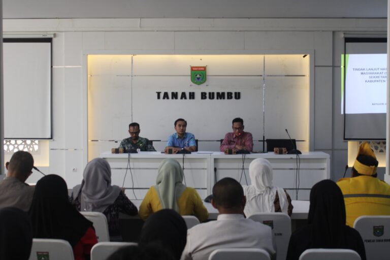 Pemkab Tanah Bumbu Gelar Rapat Koordinasi FKP, Bahas Tindak Lanjut Survei Kepuasan Masyarakat 2024
