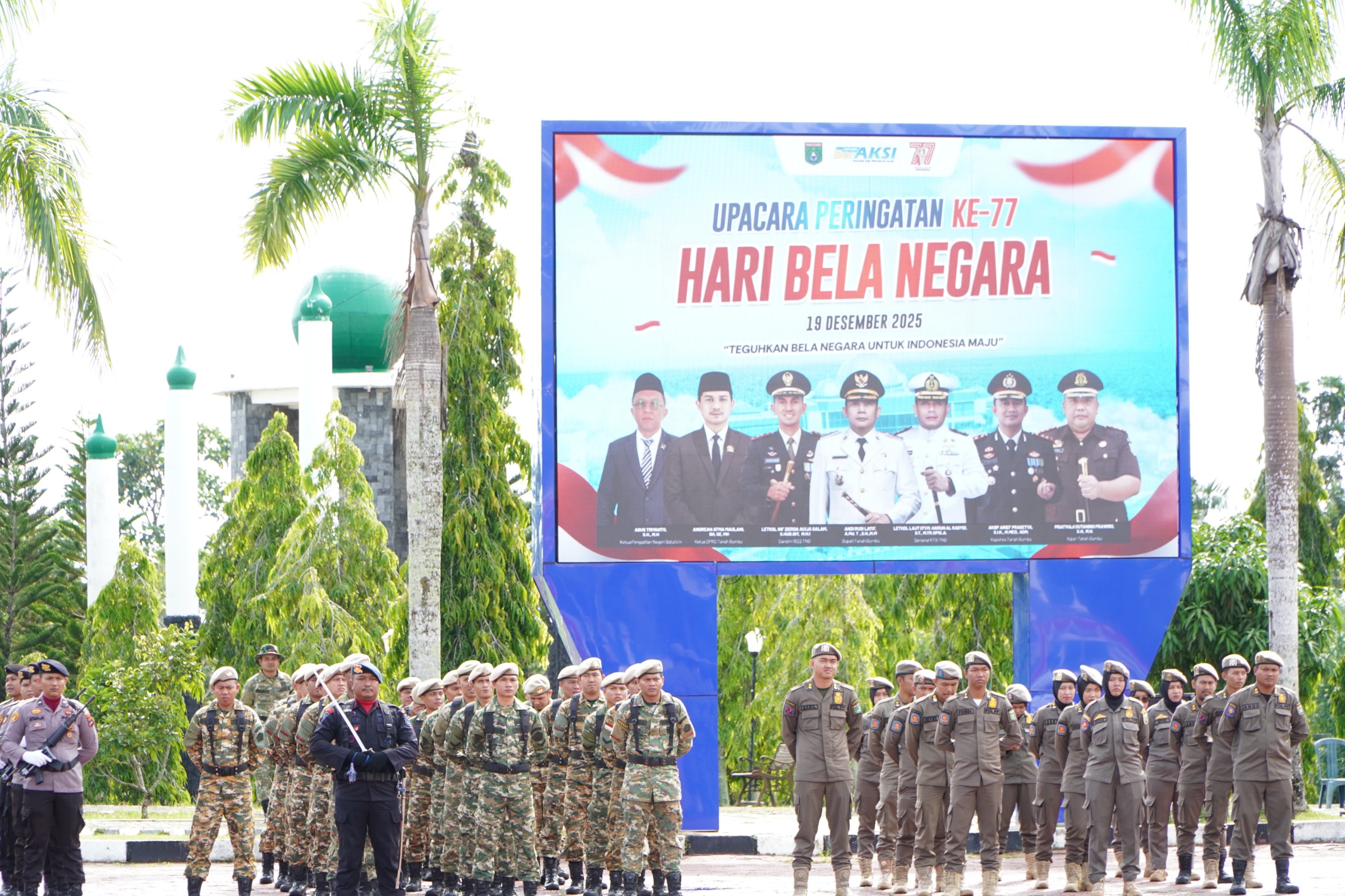Upacara Bela Negara ke-77, Pemkab Tanah Bumbu Tegaskan Semangat Persatuan dan Ketangguhan Bangsa 2