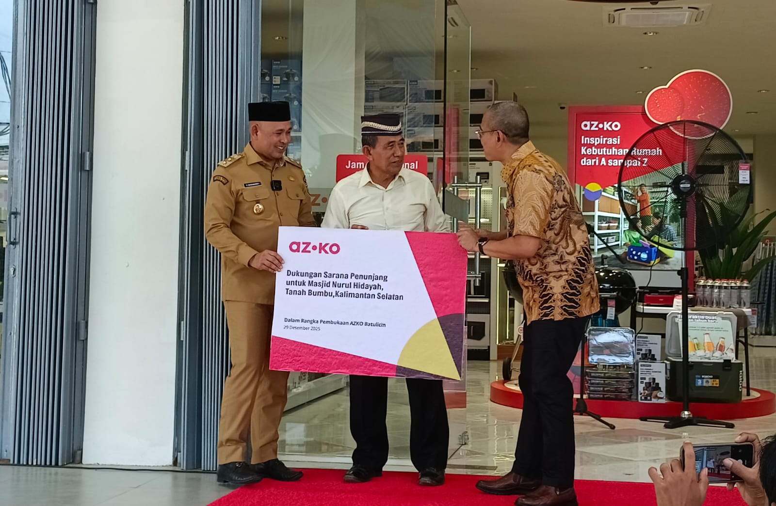 AZKO dan Chatime Resmi Hadir di Batulicin, Wabup Tanah Bumbu Apresiasi Serap 80 Persen Tenaga Kerja Lokal 3