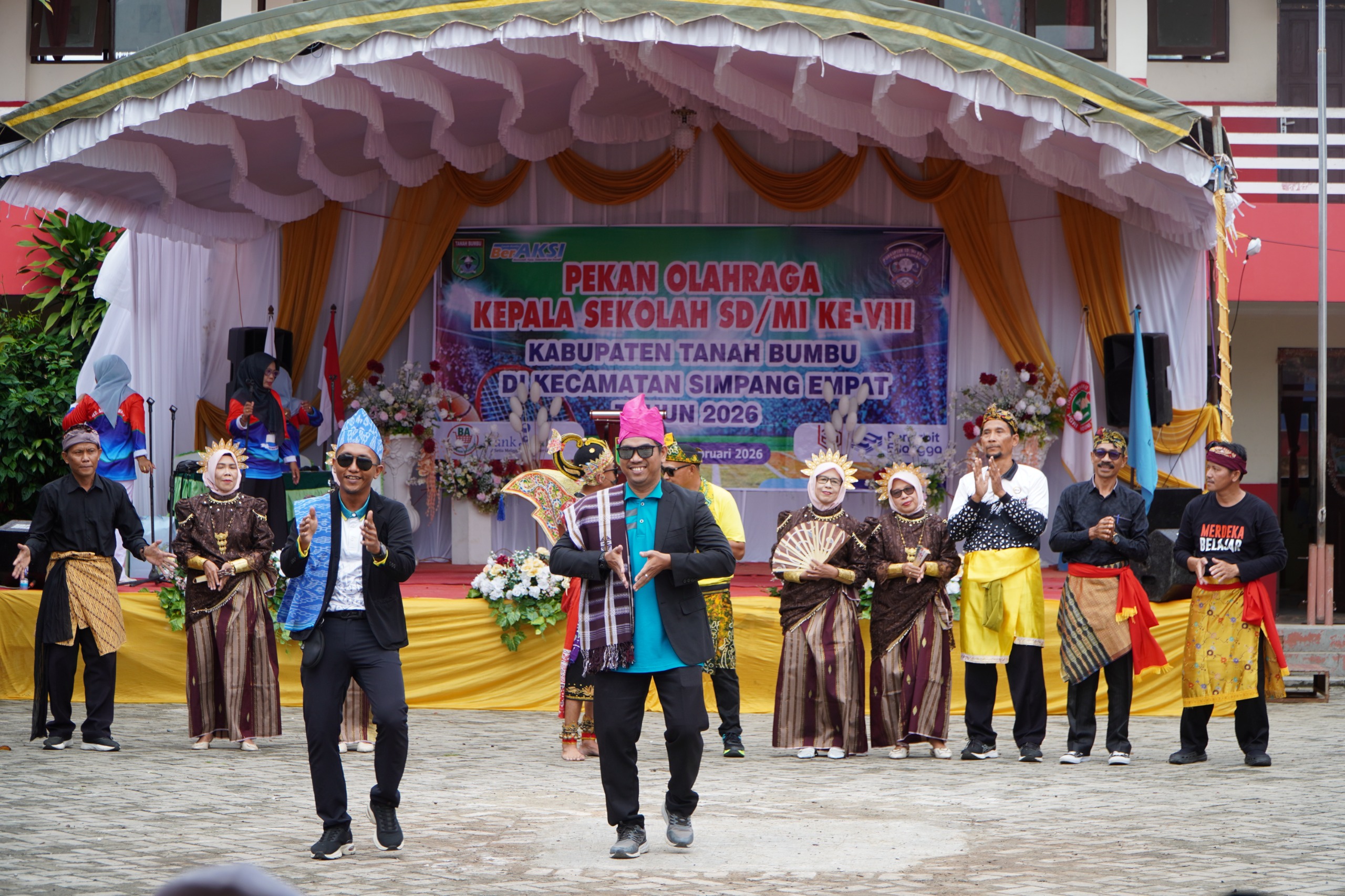 PORKEPSEK 2026 Resmi Dibuka, Perkuat Solidaritas Kepala Sekolah Tanah Bumbu