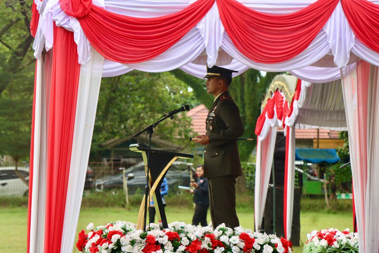 Polres Tanah Bumbu Ikuti Upacara Peringatan Hari Pahlawan 7 Februari Pagatan