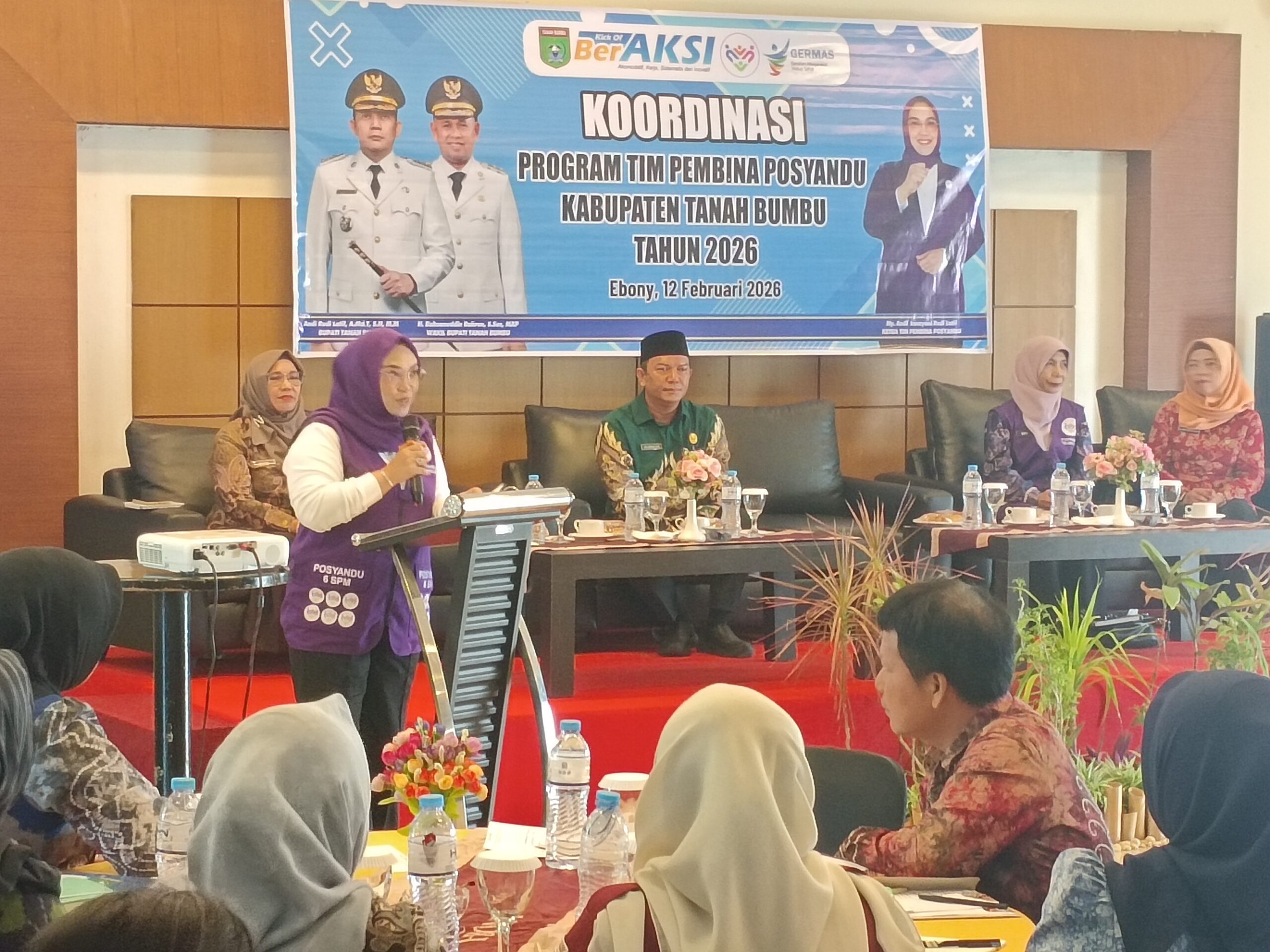 Pertemuan Koordinasi Posyandu 2026, Pemkab Tanah Bumbu Perkuat Sinergi dan Transformasi Layanan Berbasis 6 SPM