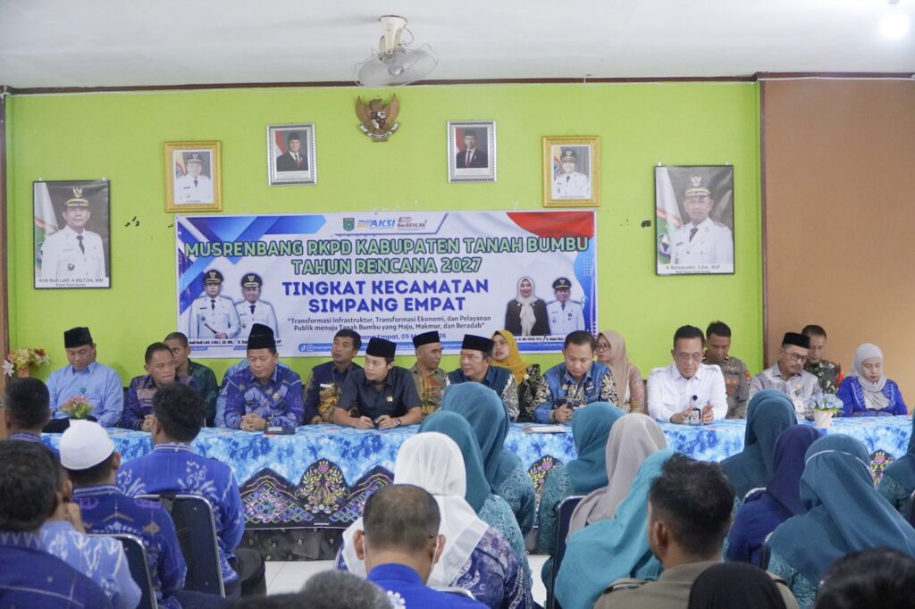 Musrenbang RKPD 2027 Kecamatan Simpang Empat Bahas Prioritas Pembangunan Daerah