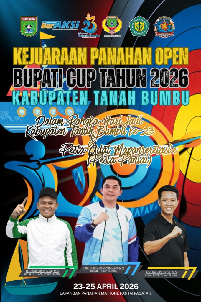 Kejuaraan Panahan Open Bupati Cup 2026 Digelar di Tanah Bumbu, Meriahkan Hari Jadi ke-23