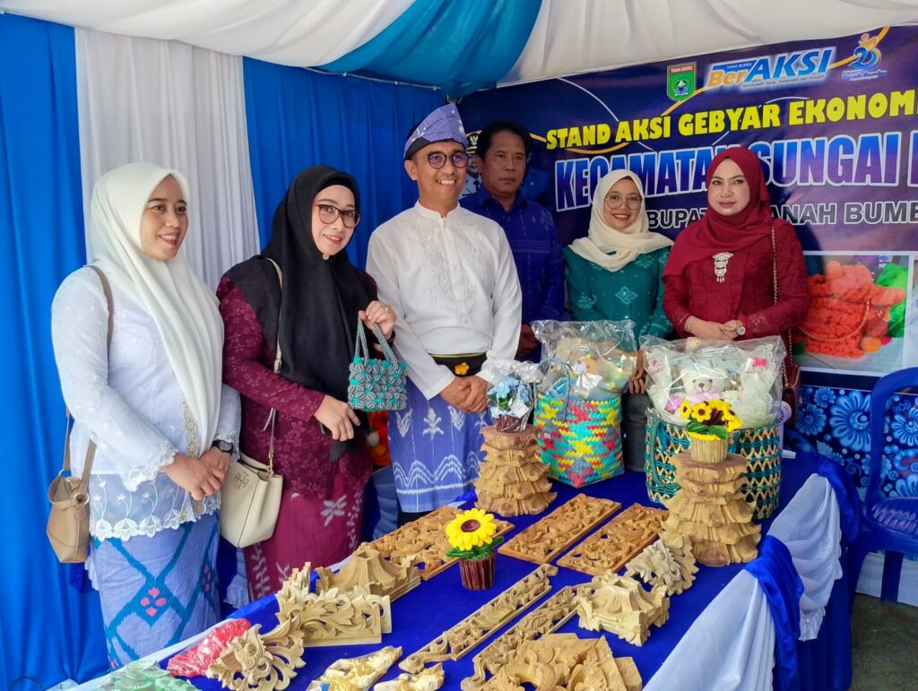 Kecamatan Sungai Loban Raih Juara II Lomba Stand Aksi Gebyar Ekonomi Kreatif