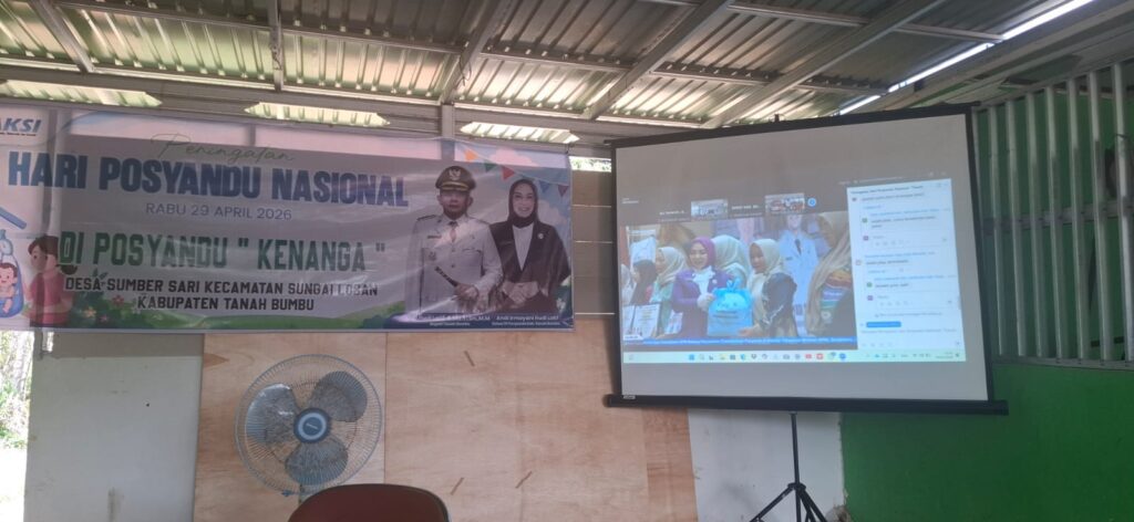 Camat Sungai Loban dan TP PKK Ikuti Peringatan Hari Posyandu Nasional 2026, Pantau Layanan Serentak
