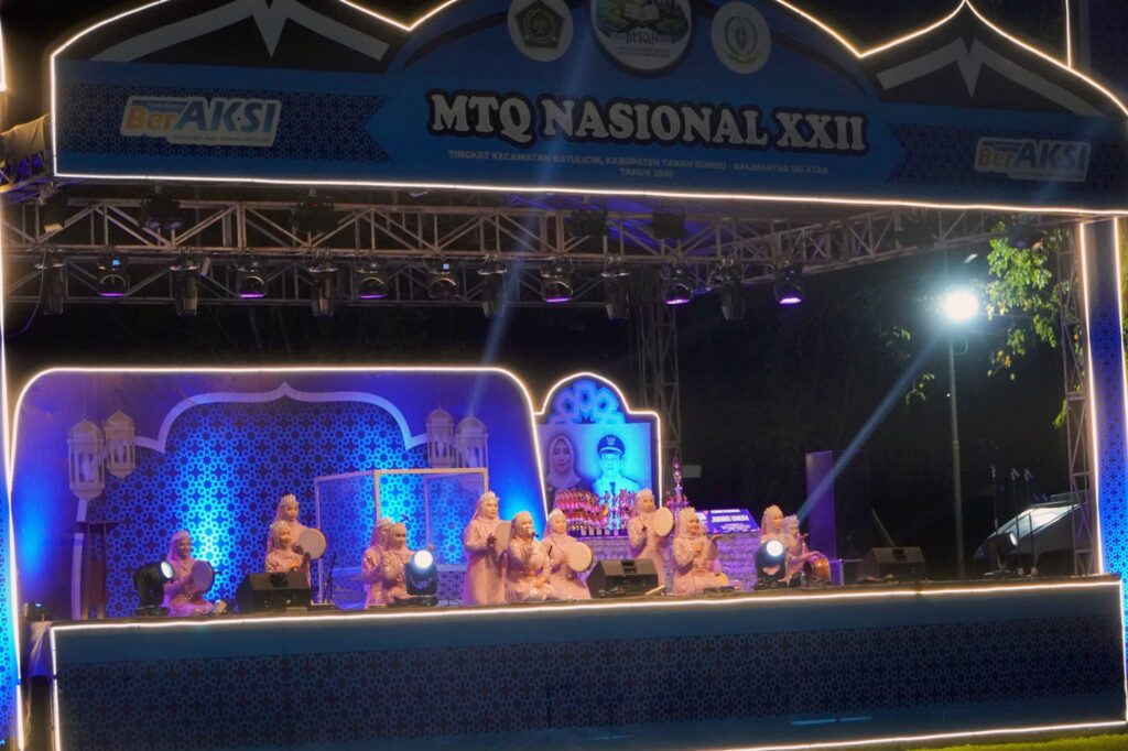 Penutupan MTQ Nasional XXII Kecamatan Batulicin Berlangsung Khidmat