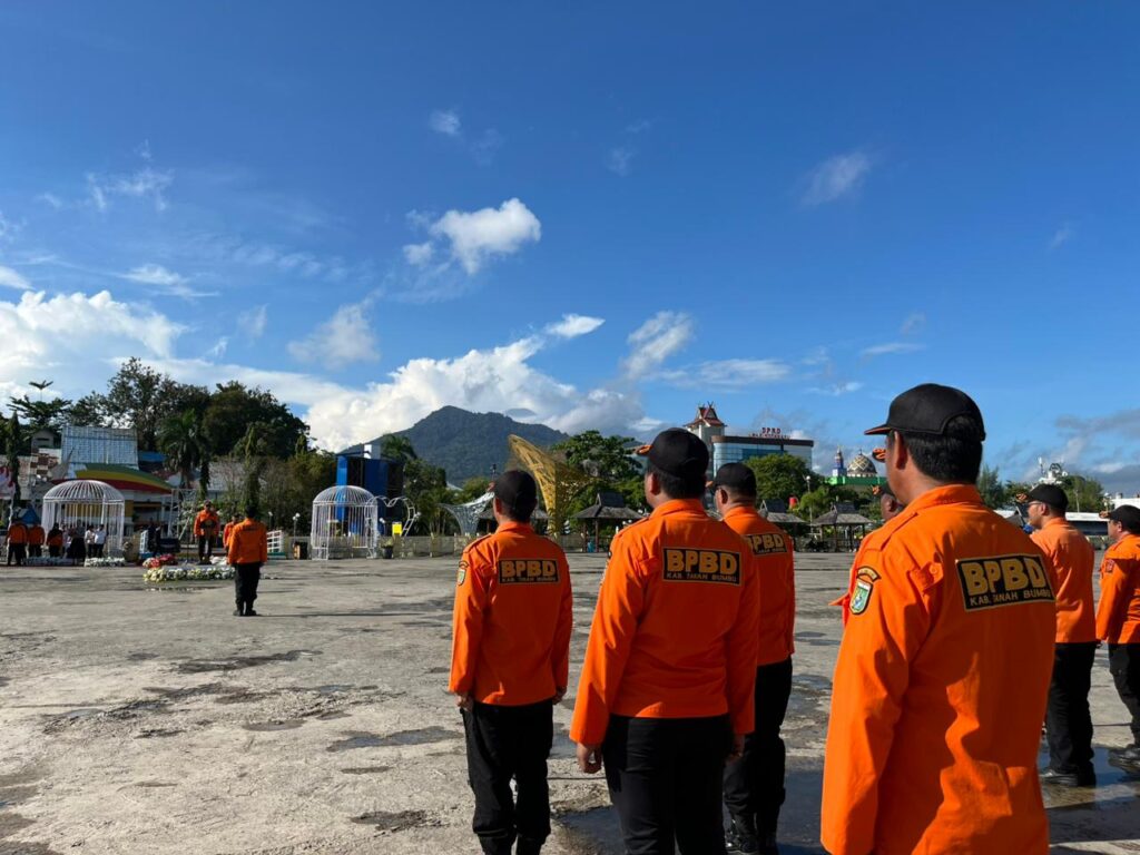 BPBD Tanah Bumbu Hadiri Apel Kesiapsiagaan Bencana di Kotabaru, Perkuat Sinergi Hadapi Karhutla