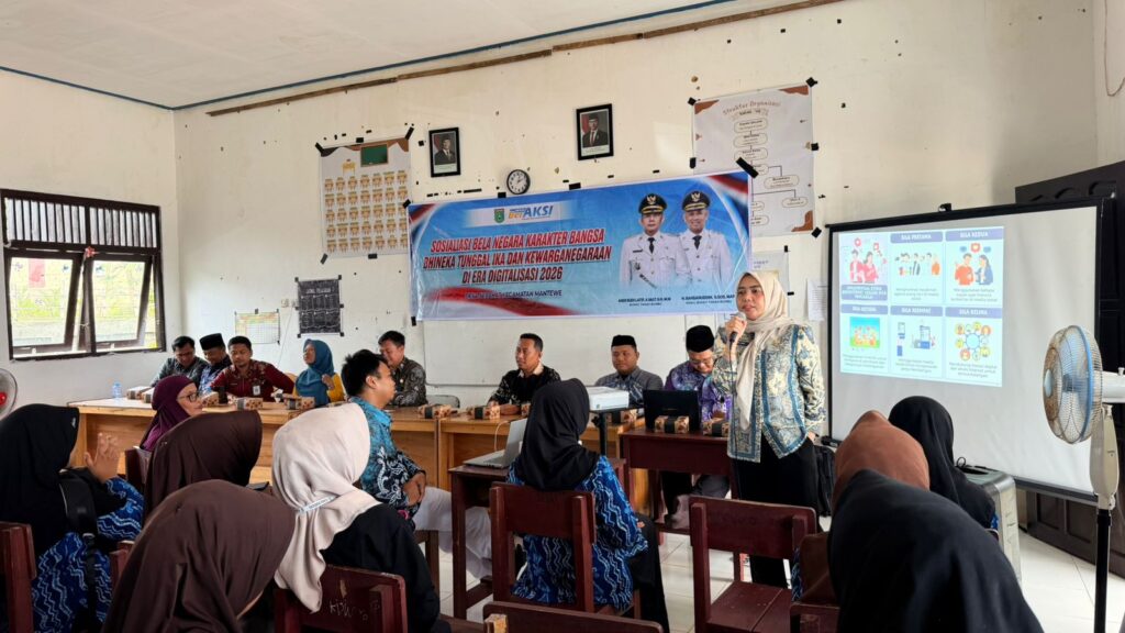 Tanamkan Nilai Bela Negara di Era Digital, Bakesbangpol Tanah Bumbu Gelar Sosialisasi Kebangsaan