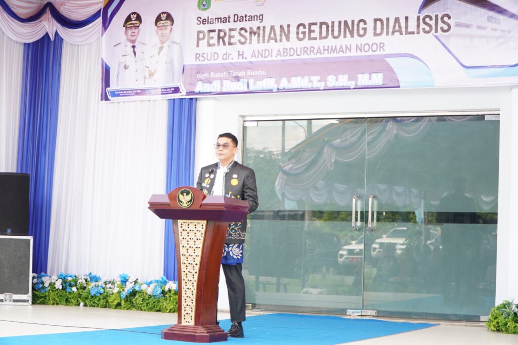 Bupati Tanah Bumbu Resmikan Instalasi Dialisis RSUD Andi Abdurrahman Noor