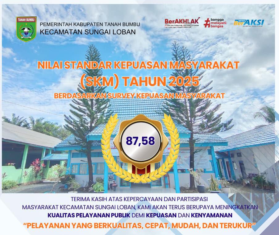 Kepuasan Masyarakat terhadap Pelayanan Kecamatan Sungai Loban Capai Nilai 87,58 1 Kecamatan Sungai Loban kembali menunjukkan komitmennya dalam memberikan pelayanan terbaik kepada masyarakat. Berdasarkan...