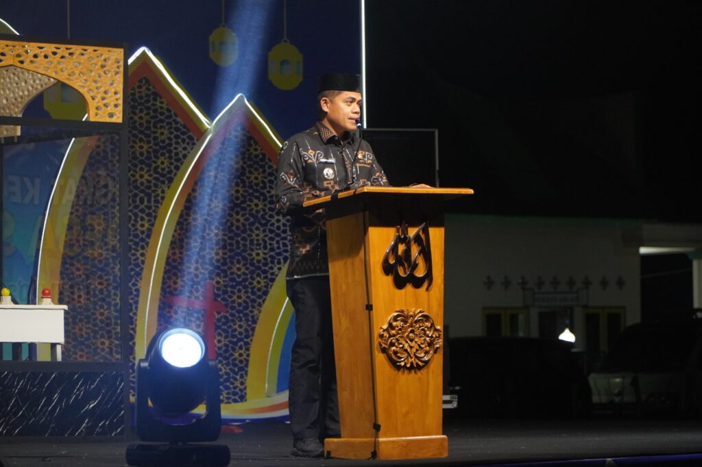 Pembukaan MTQ Nasional ke-23 Tingkat Kecamatan Kusan Hilir Diikuti 241 Peserta