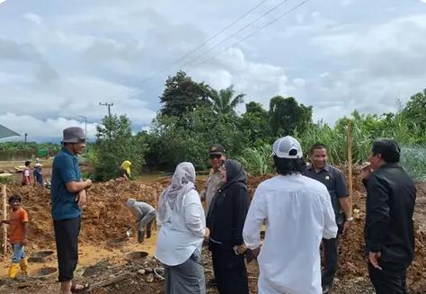 DPRD Tanah Bumbu Kawal Pembangunan Jembatan Penghubung Jombang dan Satui Barat 2