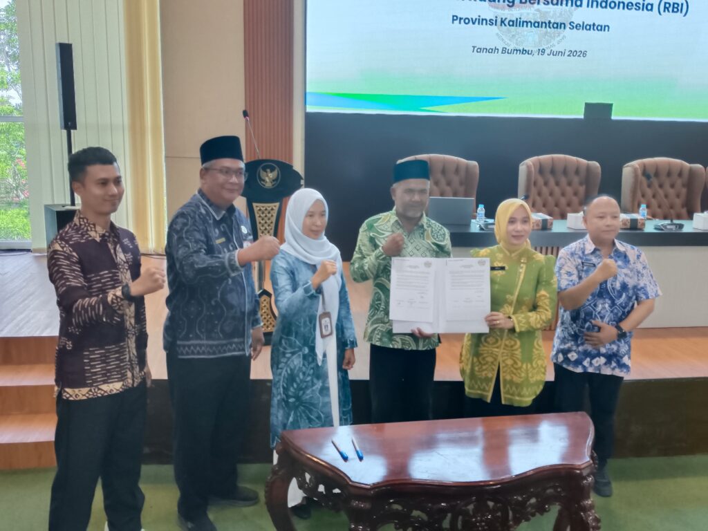 Tanah Bumbu Perkuat Komitmen Program Ruang Bersama Indonesia, Dua Desa Jadi Percontohan 2