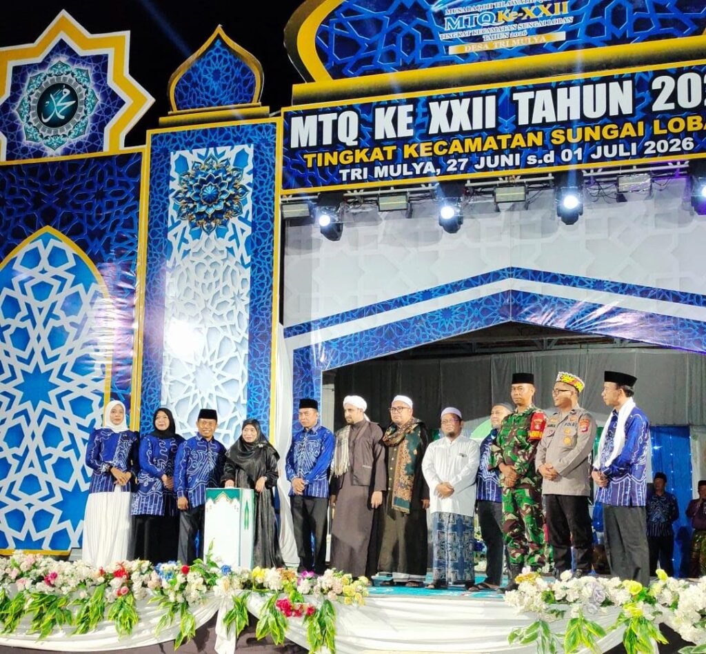 Wakili Bupati, Sekda Tanah Bumbu resmi buka MTQ ke-22 Kecamatan Sungai Loban