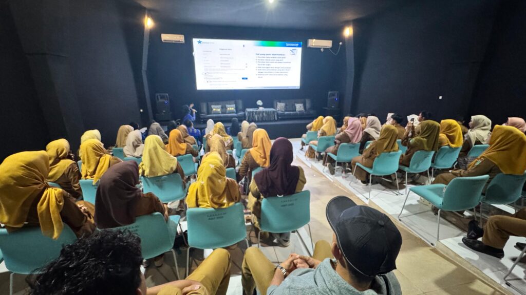 Tingkatkan Literasi Desa, Dispersip Tanah Bumbu Gelar Roadshow Bimtek Pengelolaan Perpustakaan