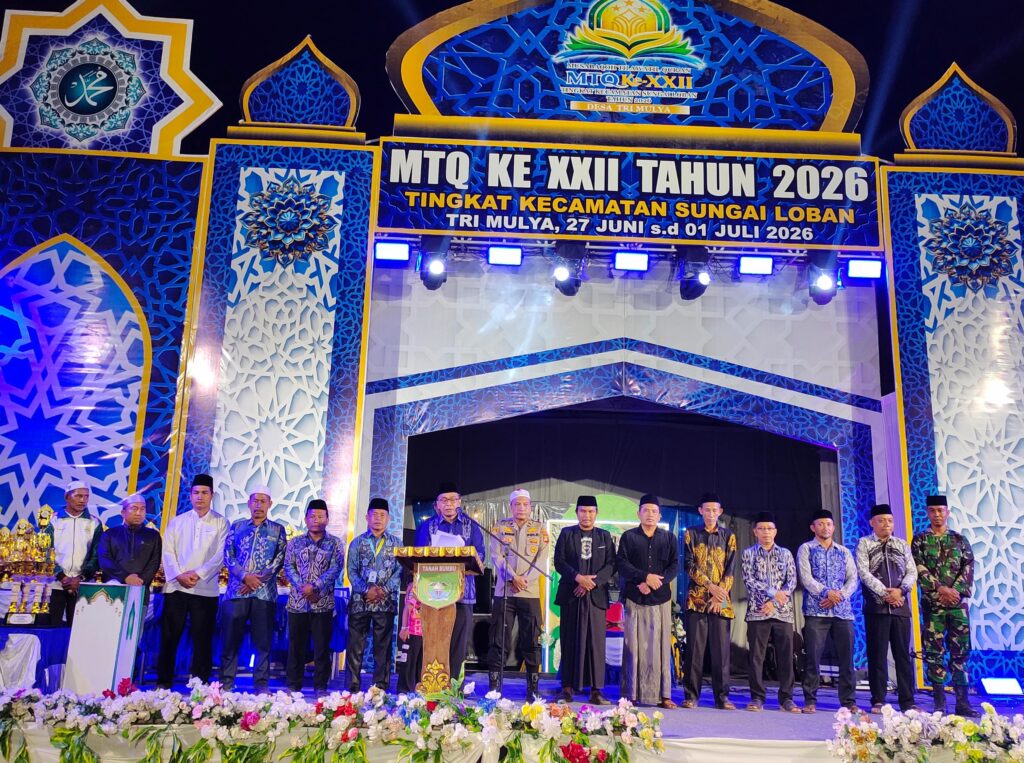 MTQ Ke-XXII Kecamatan Sungai Loban Ditutup, Lahirkan Generasi Qurani dan Delegasi Terbaik ke Tingkat Kabupaten