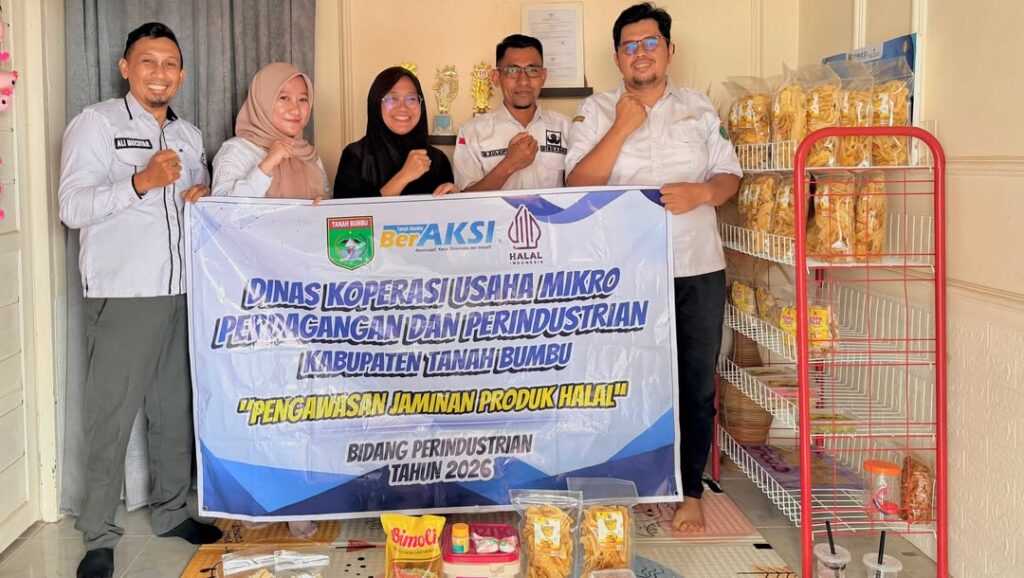DKUMP2 Tanah Bumbu Awasi 25 Pelaku UMK dan IKM dalam Program Jaminan Produk Halal