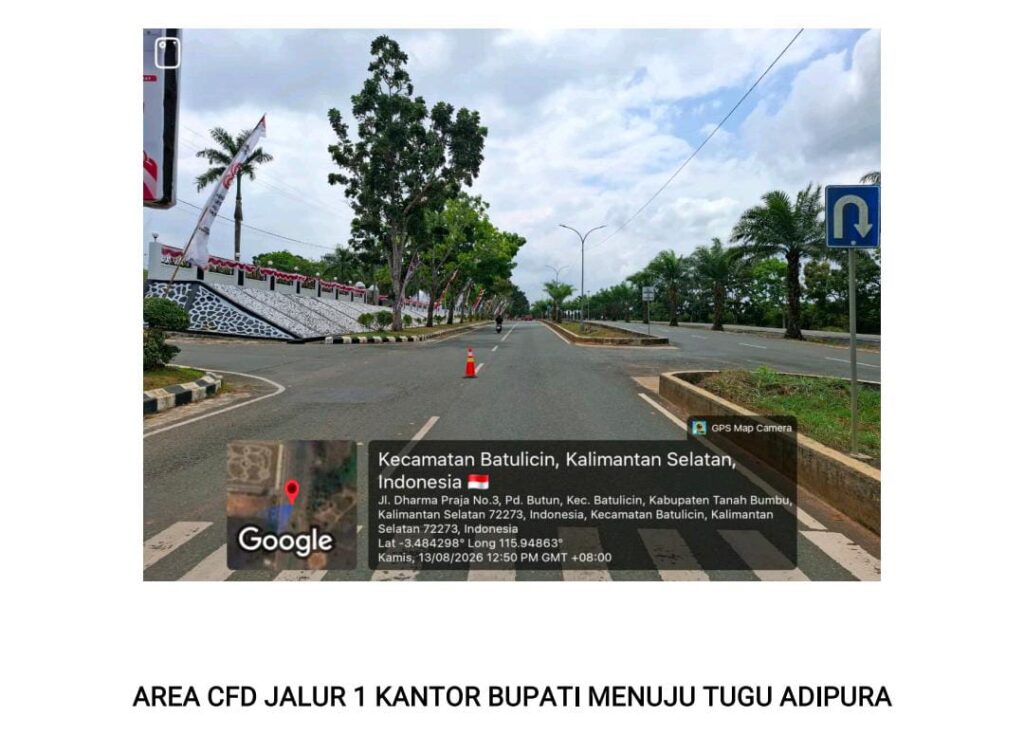 Care Free Day Perdana Tanah Bumbu Digelar 16 Agustus, Ini Rute yang Ditutup