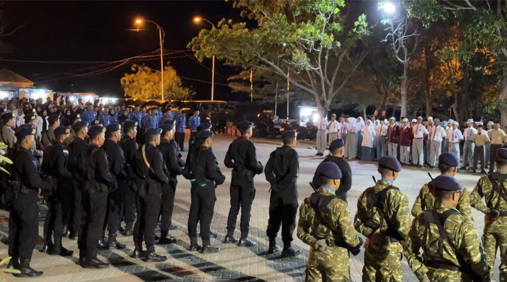Sambut HUT ke-81 RI, Tanah Bumbu Gelar Taptu dan Pawai Obor 1