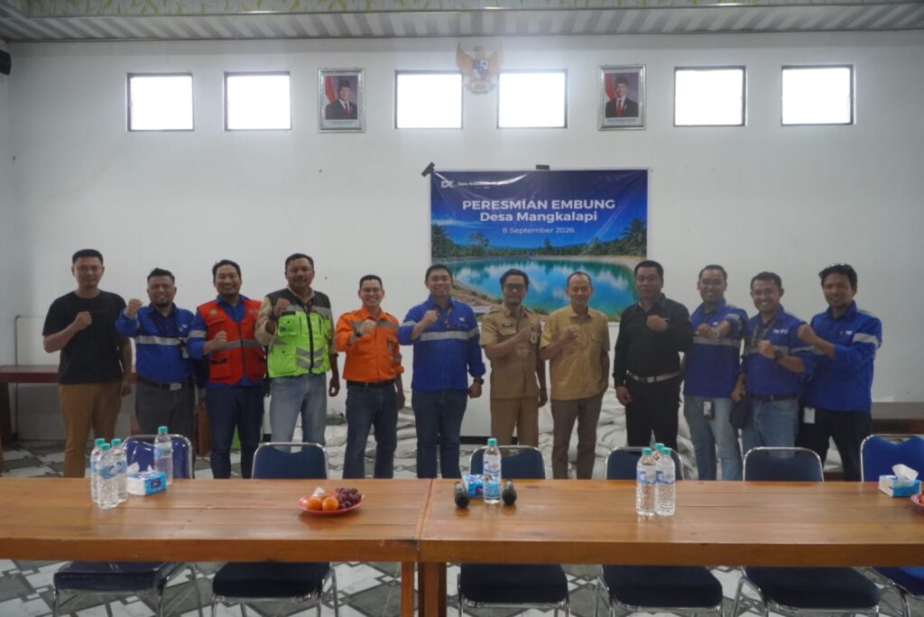 Embung CK Diresmikan, Bantu Atasi Keterbatasan Air Bersih Warga Desa Mangkalapi 6