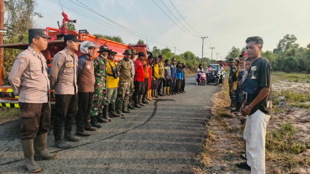 10 September, Karhutla 3 Hektare di Desa Tanete Kusan Hilir Berhasil Dipadamkan