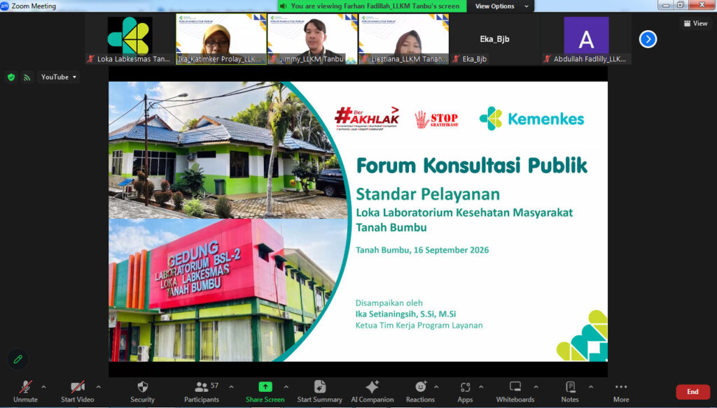 Loka Labkesmas Tanah Bumbu Evaluasi Standar Pelayanan melalui Forum Konsultasi Publik 1 Loka Labkesmas Tanah Bumbu Evaluasi Standar Pelayanan melalui Forum Konsultasi Publik