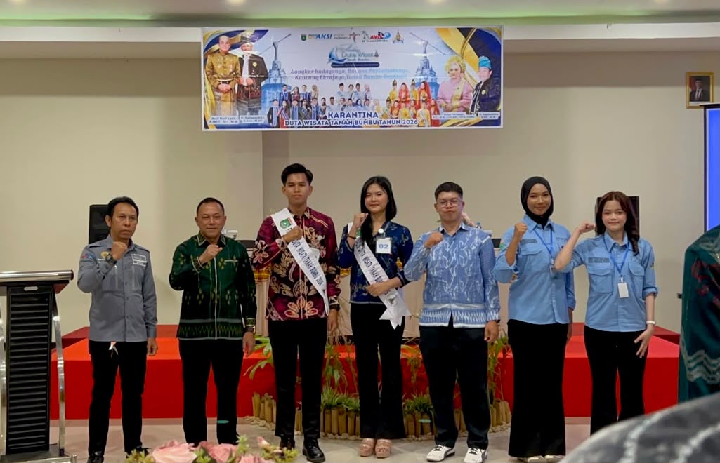 Disbudporpar Buka Karantina Tertutup Duta Wisata Tanah Bumbu 2026 1 Disbudporpar Buka Karantina Tertutup Duta Wisata Tanah Bumbu 2026