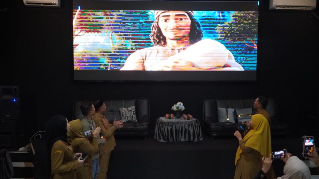Dispersip Tanah Bumbu Soft Launching Tiga Film Animasi Cerita Rakyat Bumi Bersujud 1