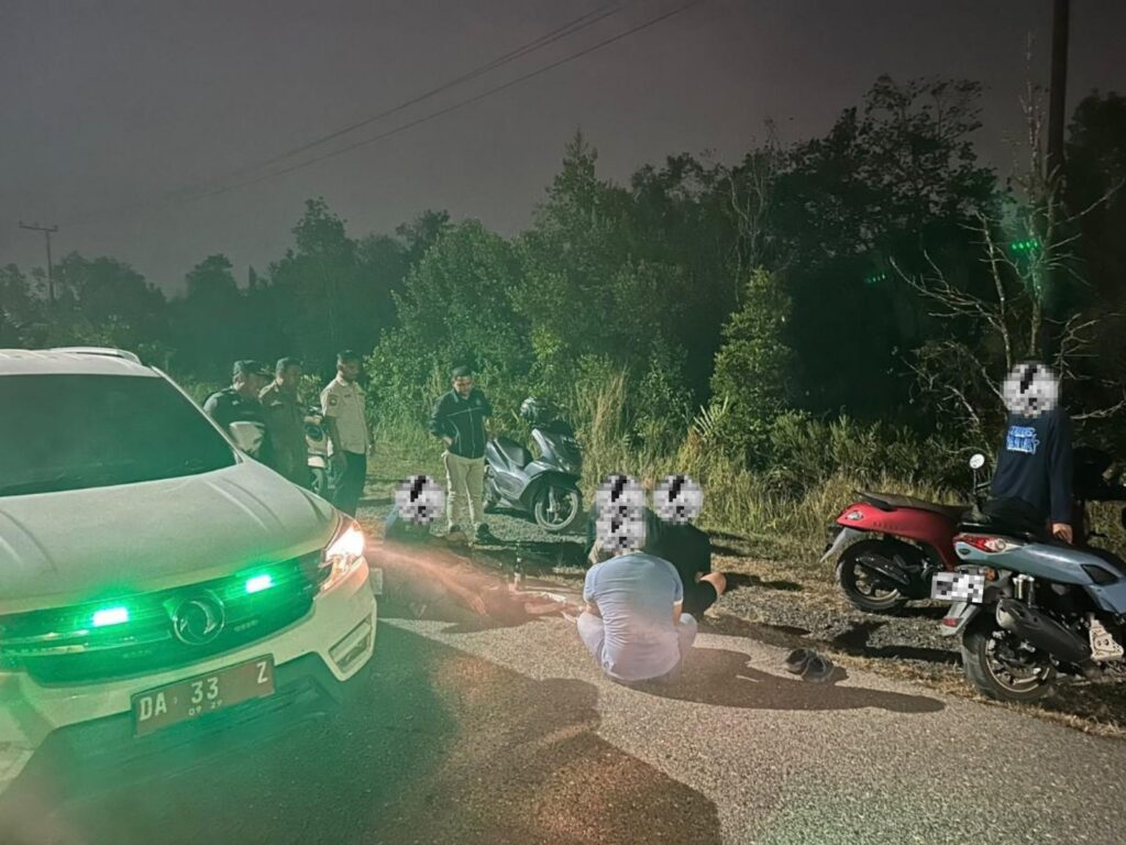 Satpol PP dan Damkar Tanah Bumbu Tindak Lanjuti Laporan Balap Liar di Sungai Loban 2