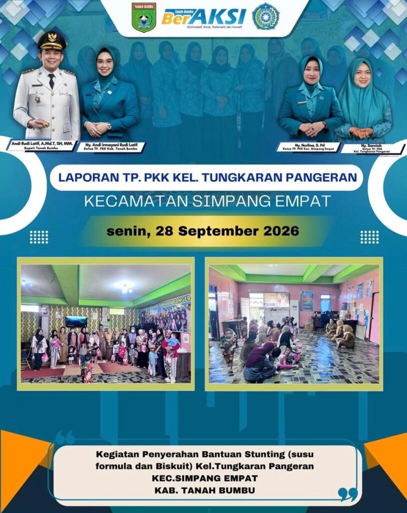 Tekan Angka Stunting, Kelurahan Tungkaran Pangeran Rutin Salurkan Bantuan Gizi Setiap Bulan 2 Tekan Angka Stunting, Kelurahan Tungkaran Pangeran Rutin Salurkan Bantuan Gizi Setiap Bulan