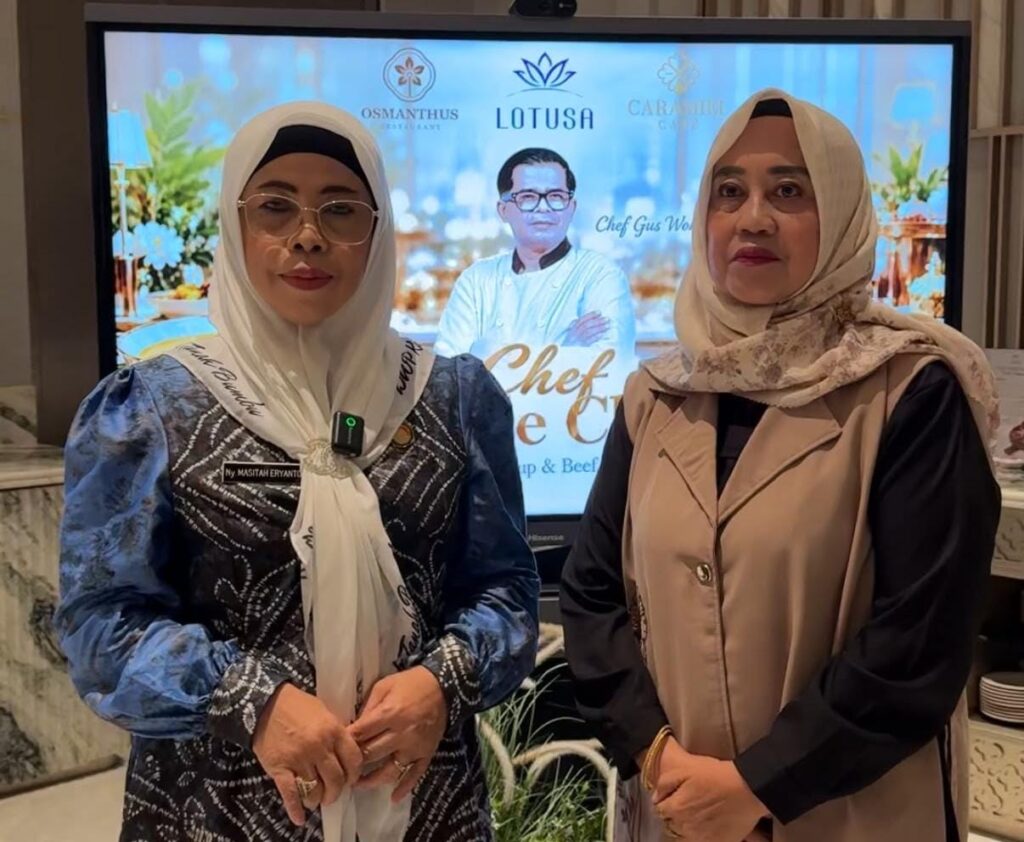 Ketua DWP Tanah Bumbu Apresiasi Kegiatan Chef Table Class Hotel Lotusa Batulicin