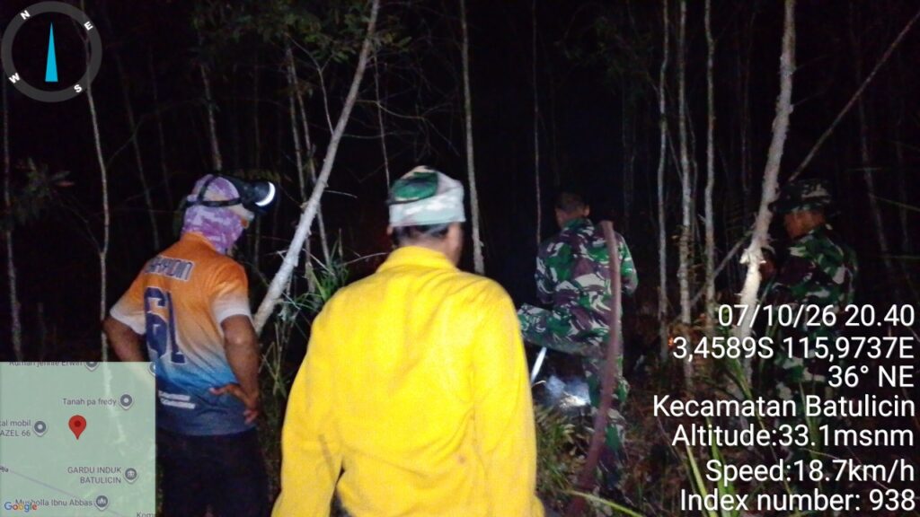 7 Oktober, Kebakaran Lahan 1 Hektare di Jl. BKW Arah KPH Batulicin Padam 4