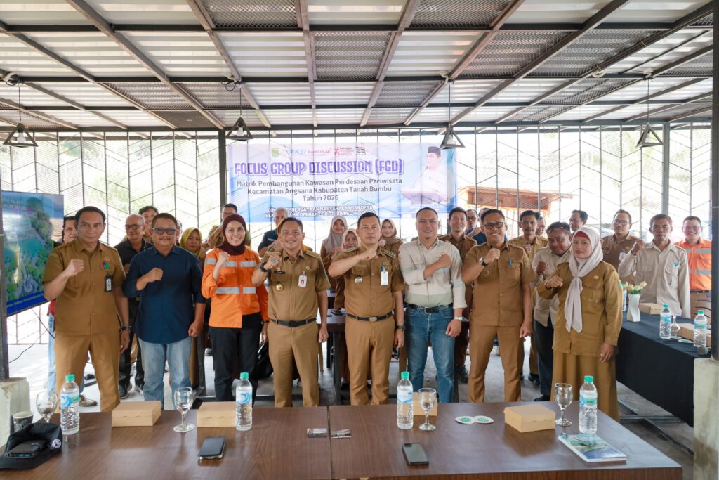 DPMD Tanah Bumbu Review Matriks Pembangunan Kawasan Wisata Perdesaan Angsana