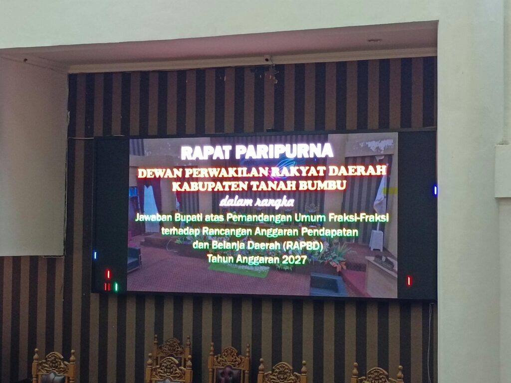 RAPBD 2027, Bupati Andi Rudi Latif Tekankan Pemerataan Infrastruktur Sesuai Kebutuhan Masyarakat 1 RAPBD